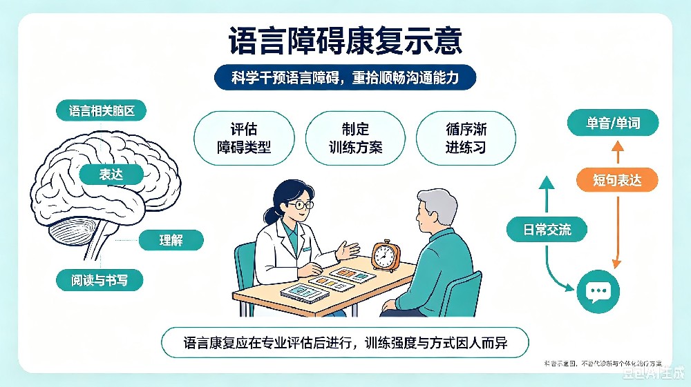 失语、说话含糊、听不懂话？脑卒中后语言障碍，这样科学康复