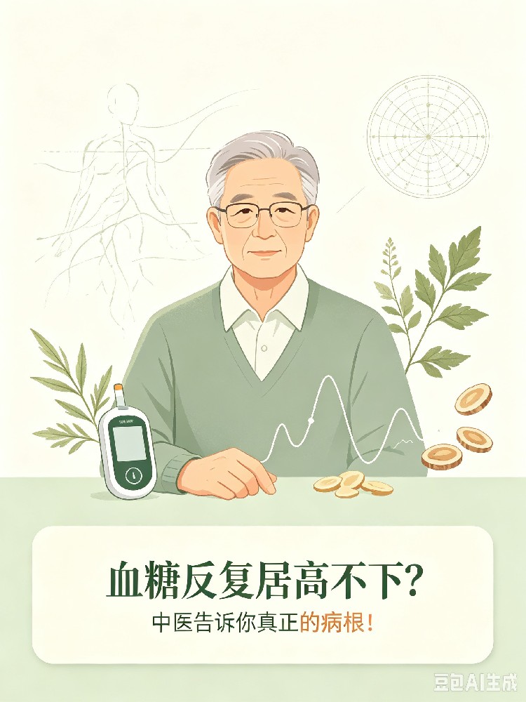 糖尿病不止是血糖高！中医视角揭秘：消渴症，根源不在糖，而在五脏失衡